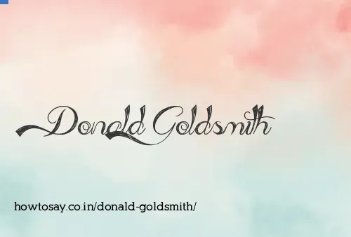 Donald Goldsmith