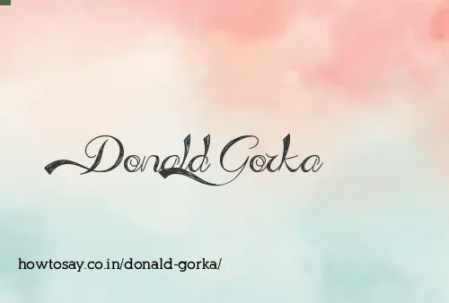 Donald Gorka