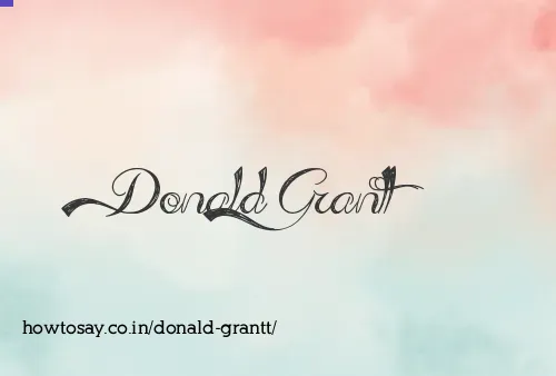 Donald Grantt