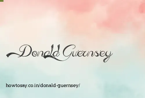 Donald Guernsey