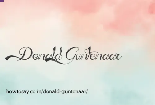 Donald Guntenaar