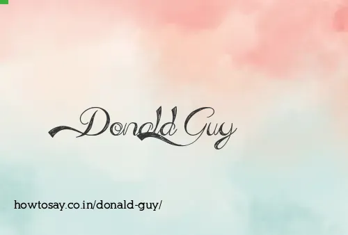 Donald Guy