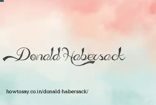 Donald Habersack