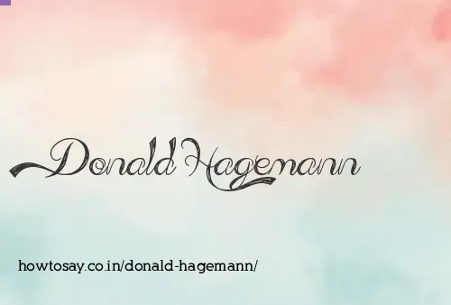 Donald Hagemann