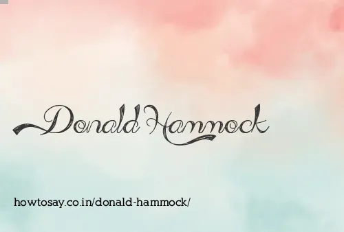 Donald Hammock