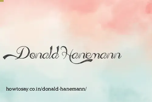 Donald Hanemann
