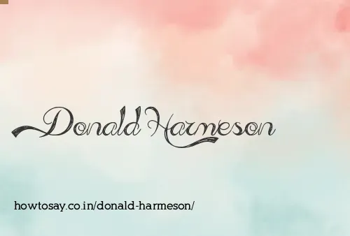 Donald Harmeson