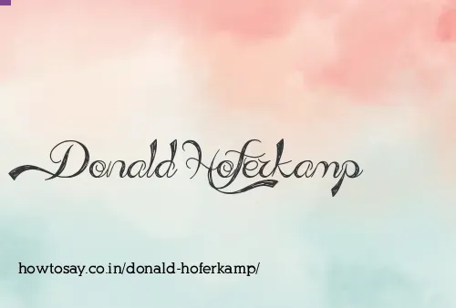 Donald Hoferkamp