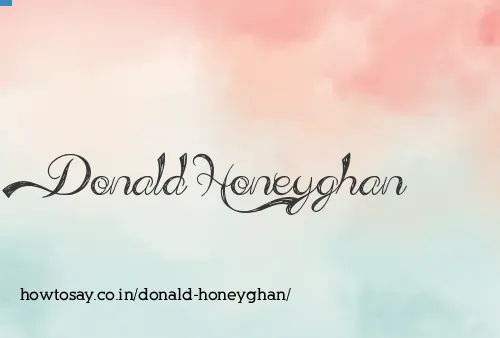 Donald Honeyghan