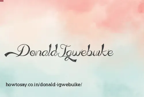 Donald Igwebuike