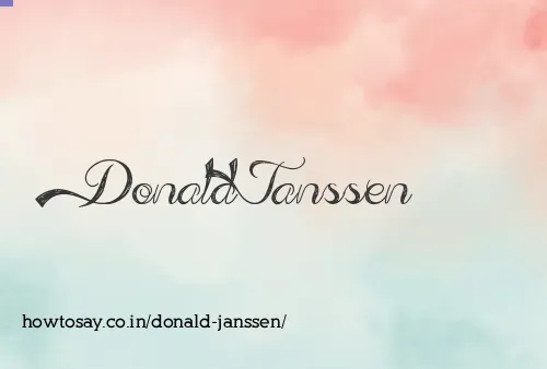 Donald Janssen