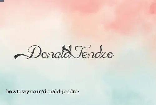 Donald Jendro