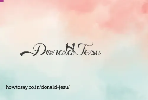 Donald Jesu