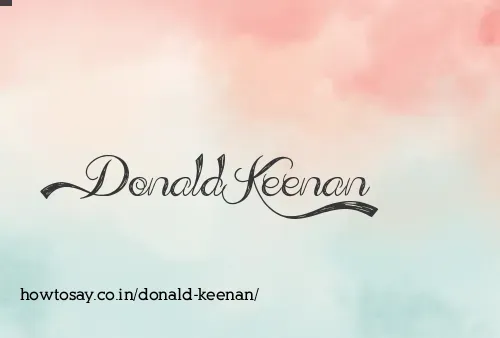 Donald Keenan