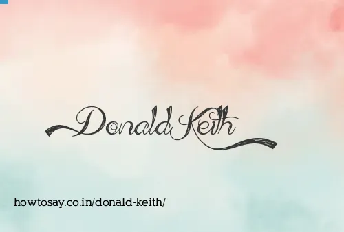 Donald Keith
