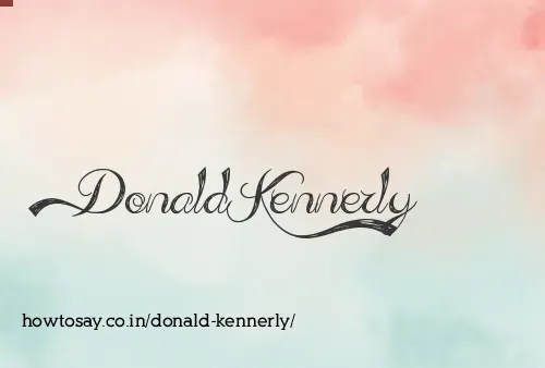 Donald Kennerly