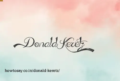 Donald Keretz