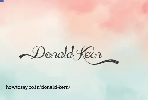 Donald Kern