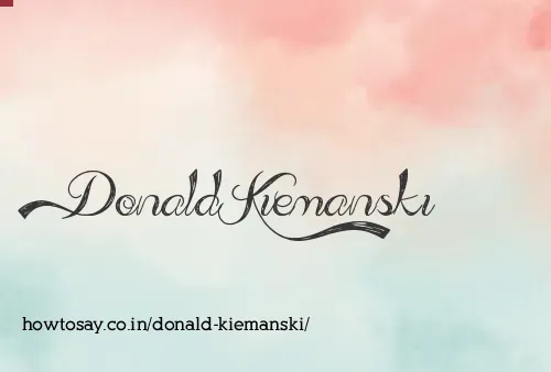 Donald Kiemanski