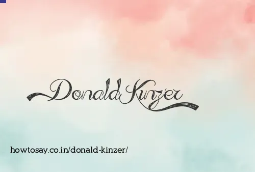 Donald Kinzer