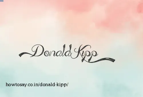 Donald Kipp