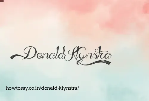 Donald Klynstra