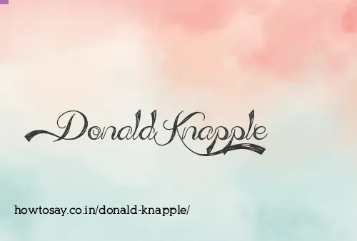 Donald Knapple