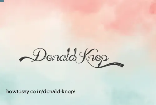 Donald Knop