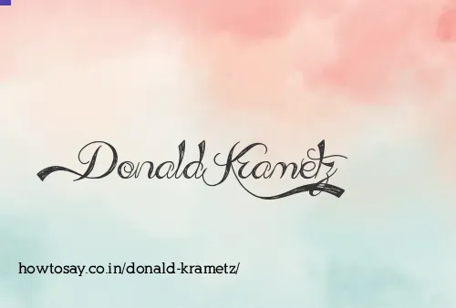 Donald Krametz