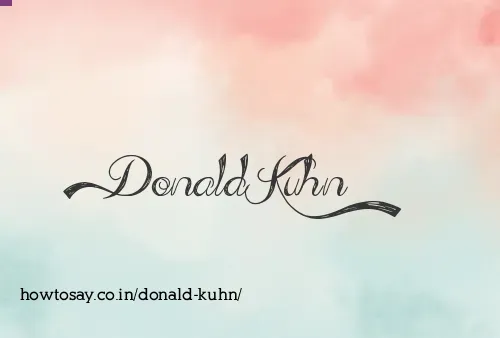 Donald Kuhn