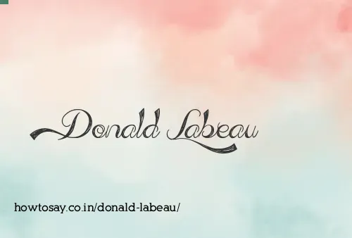 Donald Labeau