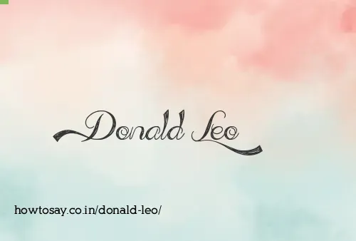 Donald Leo