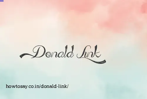 Donald Link