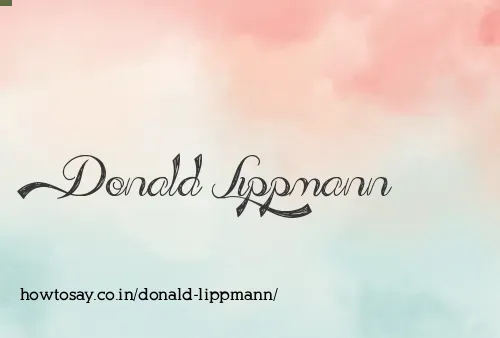 Donald Lippmann