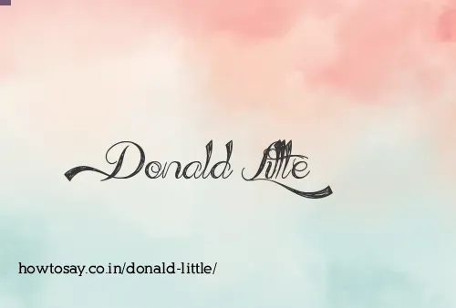 Donald Little