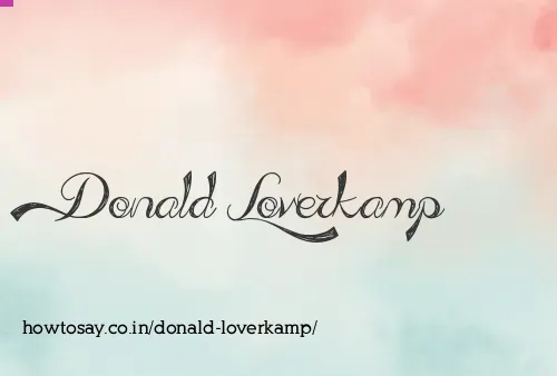 Donald Loverkamp