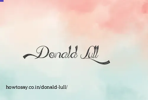 Donald Lull