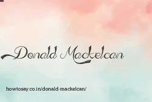 Donald Mackelcan