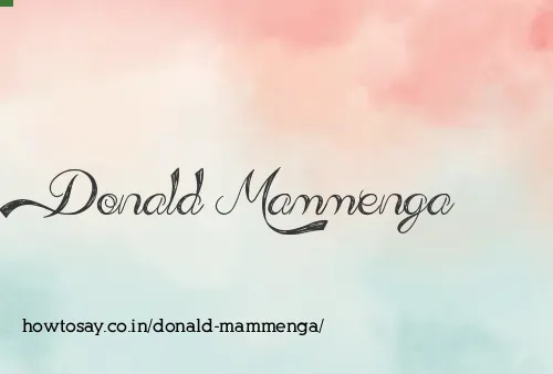 Donald Mammenga