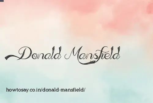Donald Mansfield