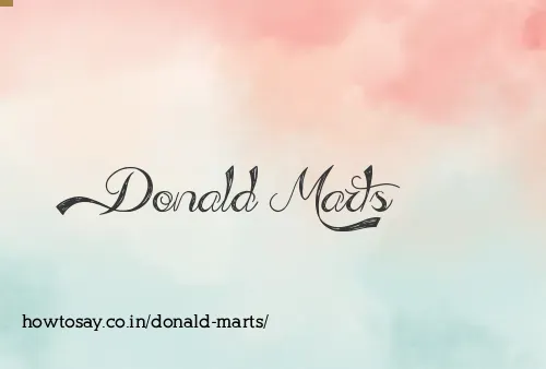 Donald Marts