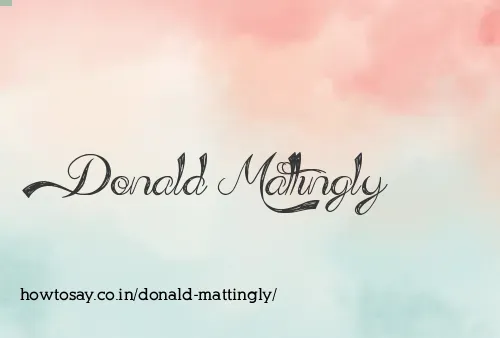 Donald Mattingly