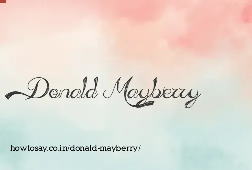 Donald Mayberry