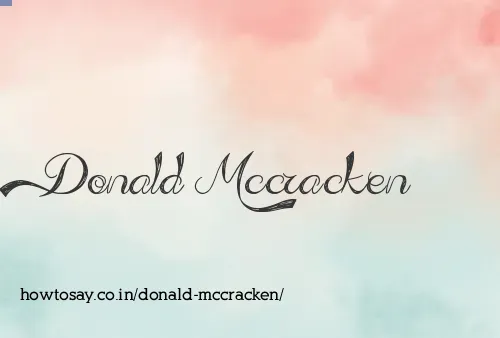 Donald Mccracken