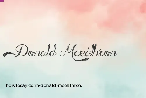 Donald Mceathron