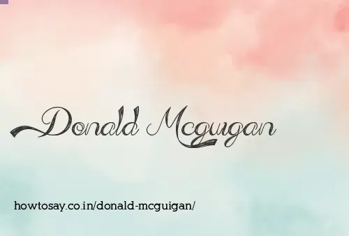 Donald Mcguigan