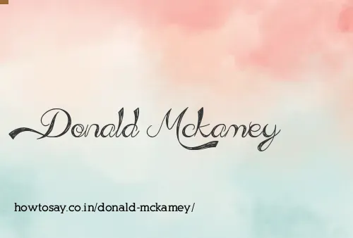 Donald Mckamey