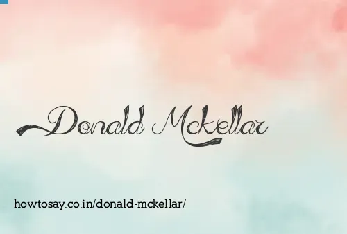 Donald Mckellar