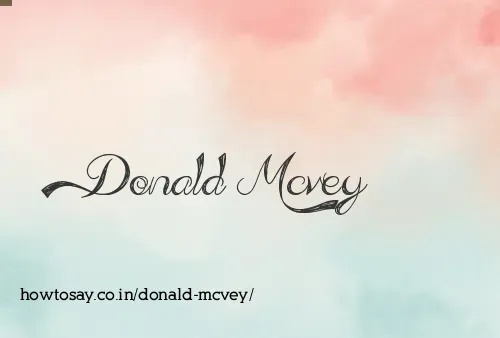 Donald Mcvey