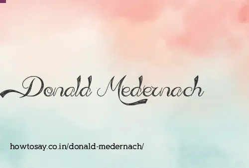 Donald Medernach
